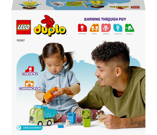LEGO Duplo 10987 Ciężarówka recyklingowa - 1144302 - zdjęcie 7